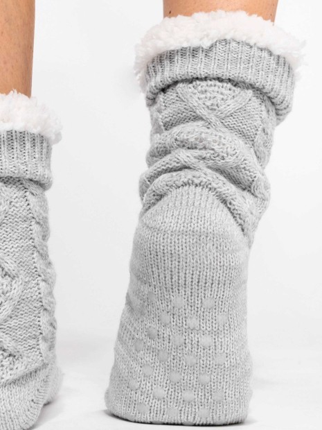 Sous-Vêtements à personnaliser KARIBAN Chaussettes lounge doublées sherpa 