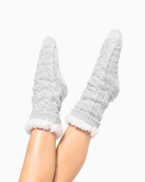 KARIBAN Lounge-Socke mit Sherpafutter Unterwäsche personalisierbar