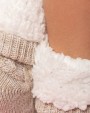 KARIBAN Lounge-Socke mit Sherpafutter Unterwäsche personalisierbar