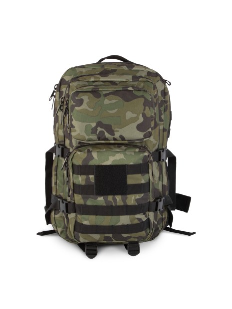 KIMOOD Sac à dos tactique M.O.L.L.E olive camouflage personnalisable