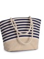 Sacs & Bagagerie à personnaliser KIMOOD Sac shopping style marin en toile de jute 