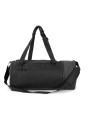 KIMOOD Sac de sport forme tube avec compartiment chaussures séparé noir personnalisable