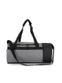 KIMOOD Sac de sport forme tube avec compartiment chaussures séparé dark cool grey / black personnalisable