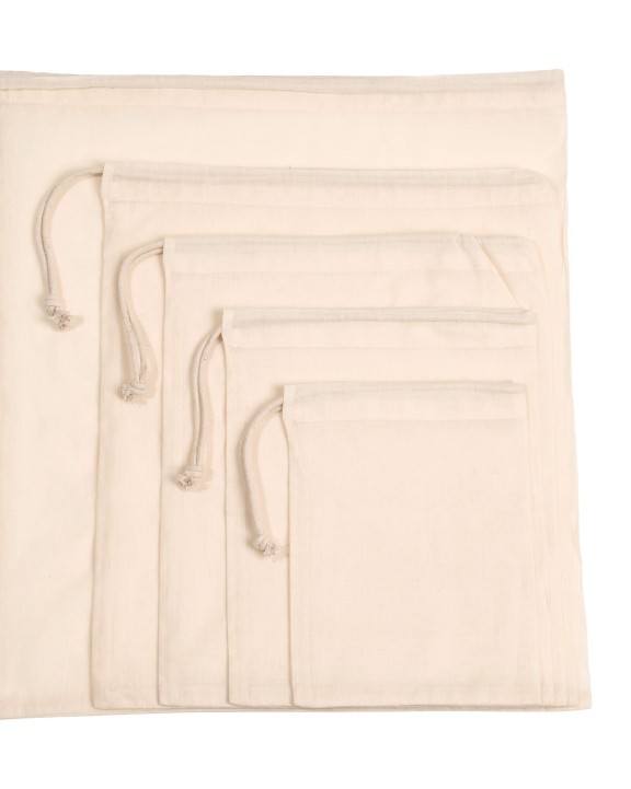Sac & bagagerie personnalisable KIMOOD Sac à cordon coulissant en coton biologique