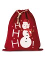 Sacs & Bagagerie à personnaliser KIMOOD Sac coton à cordon motif bonhomme de neige 