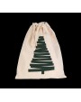 Sac & bagagerie personnalisable KIMOOD Sac coton à cordon motif sapin