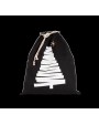 Sac & bagagerie personnalisable KIMOOD Sac coton à cordon motif sapin