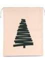 Sacs & Bagagerie à personnaliser KIMOOD Sac coton à cordon motif sapin 