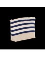 Tas & zak KIMOOD Tasje met marineprint voor accessoires voor bedrukking &amp; borduring