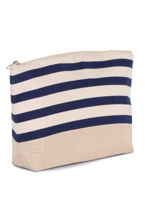 KIMOOD Zubehörbeutel mit marinem Print Tasche personalisierbar