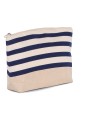 Tas & zak KIMOOD Tasje met marineprint voor accessoires voor bedrukking &amp; borduring