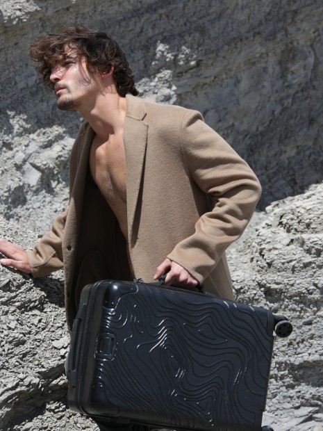 Sacs & Bagagerie à personnaliser KIMOOD Trolley cabine à 4 roues multidirectionnelles 