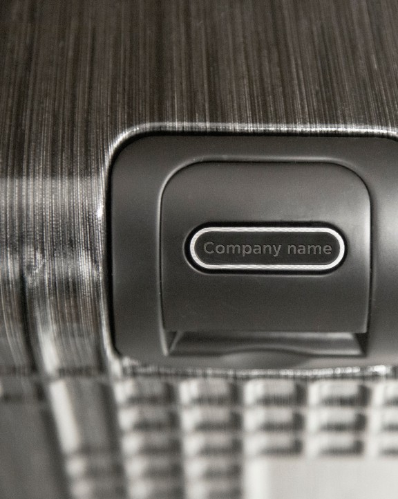 Tas & zak KIMOOD Cabinetrolley 'Geoline' met 4 zwenkwieltjes voor bedrukking &amp; borduring