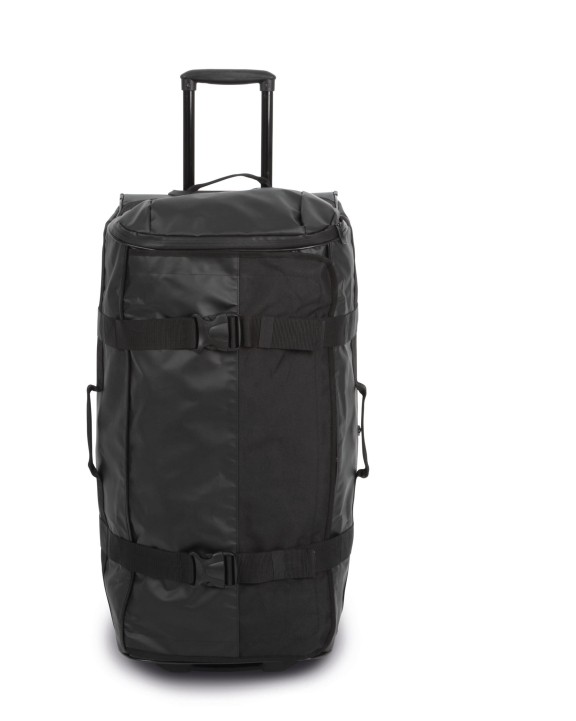 KIMOOD Wasserdichte Trolley-Kabinentasche „Blackline“ – groß Tasche personalisierbar