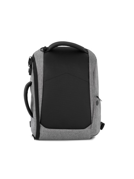 KIMOOD Sac à dos antivol pour tablette 13" graphite grey heather / black personnalisable