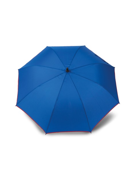 KIMOOD Parapluie automatique bleu royal/rouge personnalisable