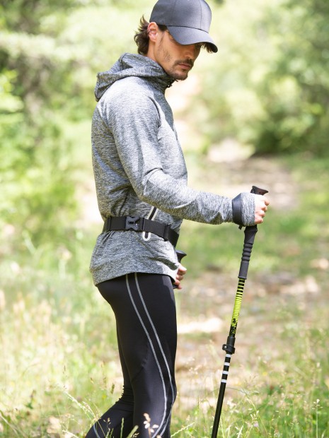 Accessoires à personnaliser KIMOOD Bâton de trekking télescopique 