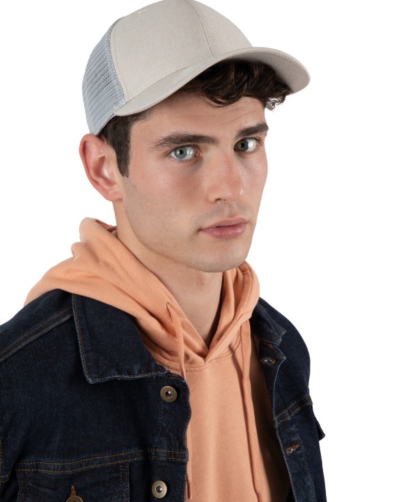 K-UP 6-Panel Urban Trucker-Kappe Kappe personalisierbar