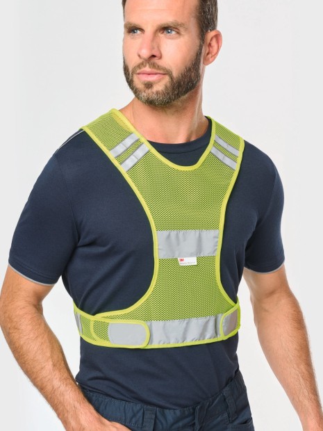 Gilets de sécurité à personnaliser WK. DESIGNED TO WORK Gilet en filet fluorescent 