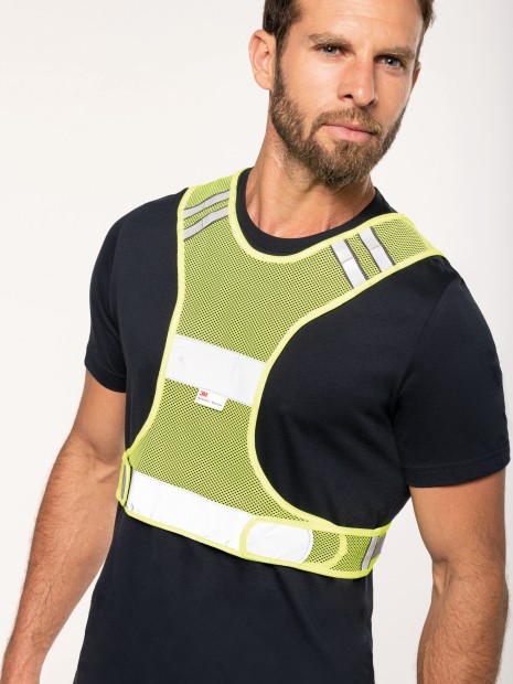 Gilets de sécurité à personnaliser WK. DESIGNED TO WORK Gilet en filet fluorescent 