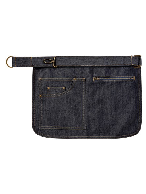 PREMIER Tablier taille "Métro" Indigo Denim personnalisable