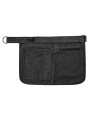 PREMIER Tablier taille "Métro" Black Denim personnalisable
