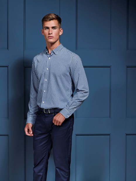 Chemises à personnaliser PREMIER Chemise vichy gros carreaux 