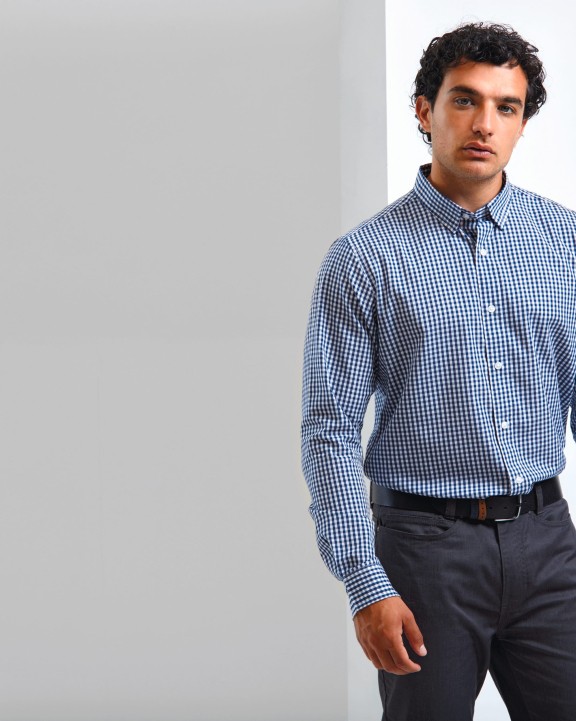 Chemise personnalisable PREMIER Chemise vichy gros carreaux