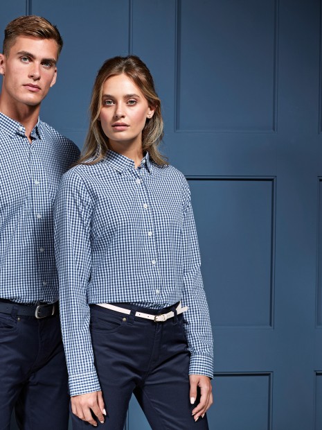 Chemises à personnaliser PREMIER Chemise vichy gros carreaux 