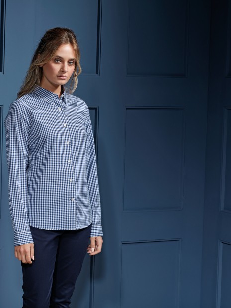 Chemises à personnaliser PREMIER Chemise vichy gros carreaux 