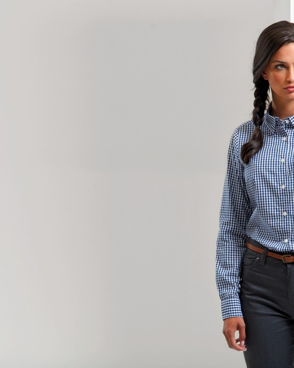 PREMIER Bluse mit großen Vichy-Karos Hemd personalisierbar