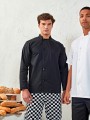 Vestes à personnaliser PREMIER Veste chef cuisinier manches courtes "Essential" 