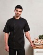 Veste personnalisable PREMIER Veste chef cuisinier manches courtes "Essential"
