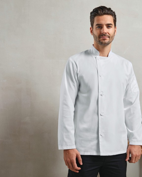 Veste personnalisable PREMIER Veste chef cuisinier manches longues "Essential"