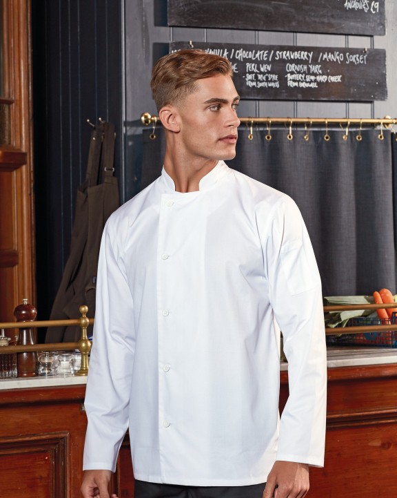 Veste personnalisable PREMIER Veste chef cuisinier manches longues "Essential"