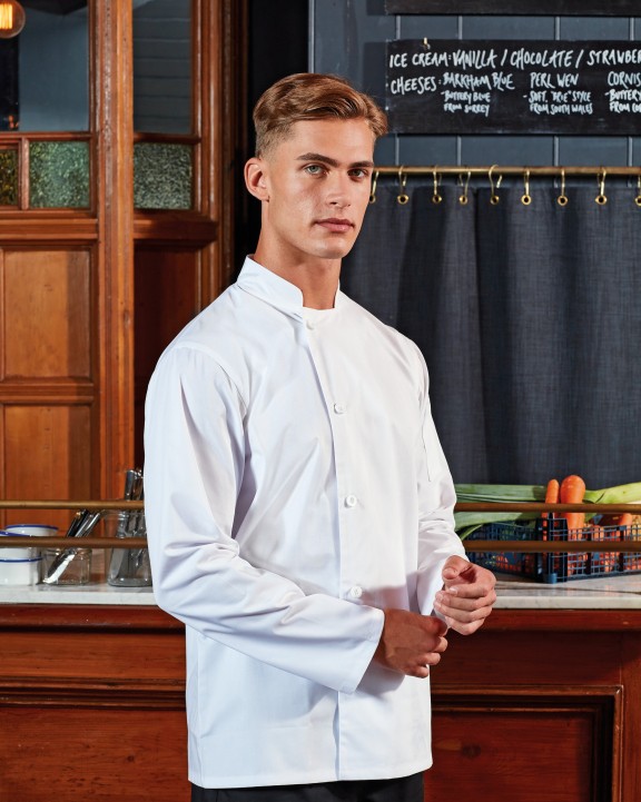 Veste personnalisable PREMIER Veste chef cuisinier manches longues "Essential"