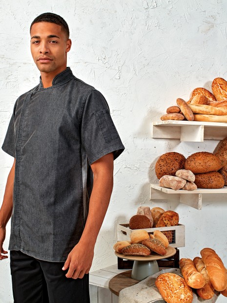Vestes à personnaliser PREMIER Veste chef cuisinier "Zip close" 