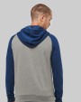 Sweat-shirt personnalisable PROACT Veste molleton zippée capuche bicolore unisexe