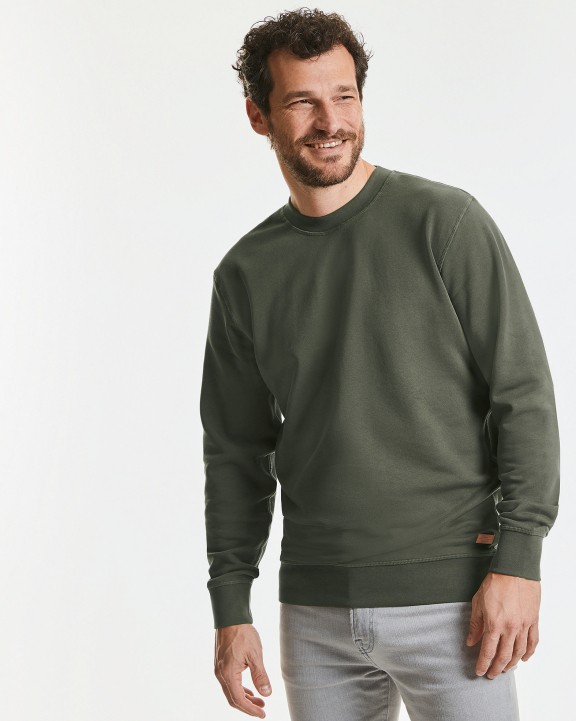 RUSSELL Wendbares Sweatshirt Pure Organic Sweatshirt personalisierbar