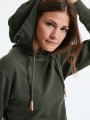 Sweat-shirts à personnaliser RUSSELL Sweat à capuche col montant Pure Organic 