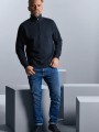 Sweat-shirts à personnaliser RUSSELL Sweat Col Zippé Authentic 
