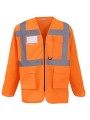 YOKO Veste haute visibilité HI VIS ORANGE personnalisable