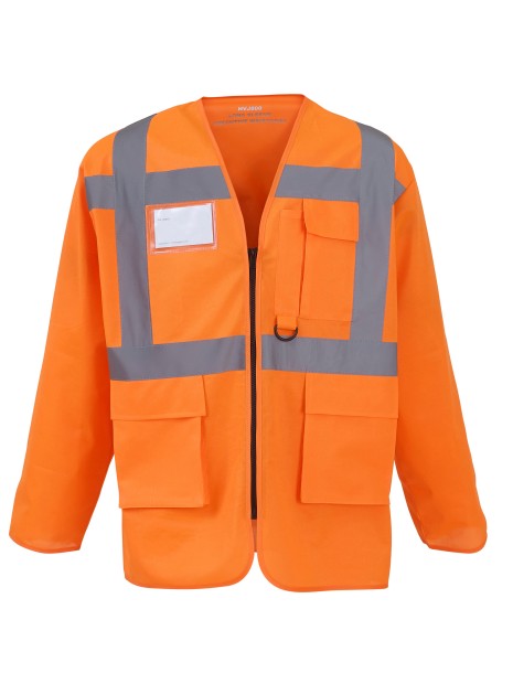 YOKO Veste haute visibilité HI VIS ORANGE personnalisable