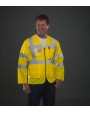 Gilet de sécurité personnalisable YOKO Veste haute visibilité