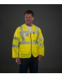 Gilet de sécurité personnalisable YOKO Veste haute visibilité