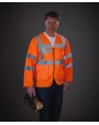 YOKO Hi - Vis jacket Warnweste personalisierbar