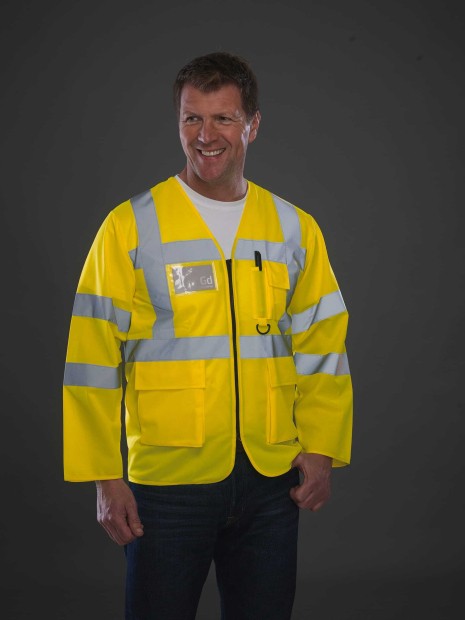 Gilets de sécurité à personnaliser YOKO Veste haute visibilité 