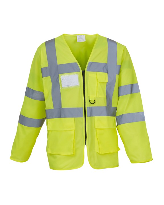 Gilet de sécurité personnalisable YOKO Veste haute visibilité