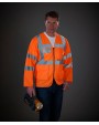 YOKO Hi - Vis jacket Warnweste personalisierbar