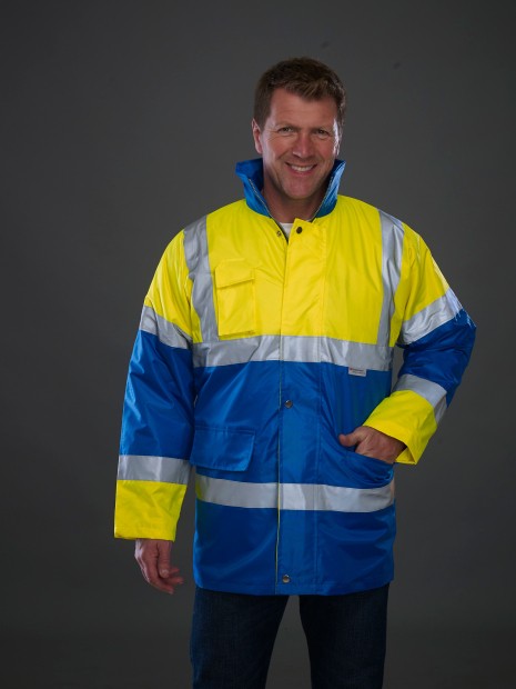 Vestes à personnaliser YOKO Veste contrastante haute visibilité 